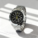 Reloj deportivo exclusivo para hombre: diseño moderno con correa de silicona y fecha automática