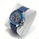 Reloj deportivo exclusivo para hombre: diseño moderno con correa de silicona y fecha automática